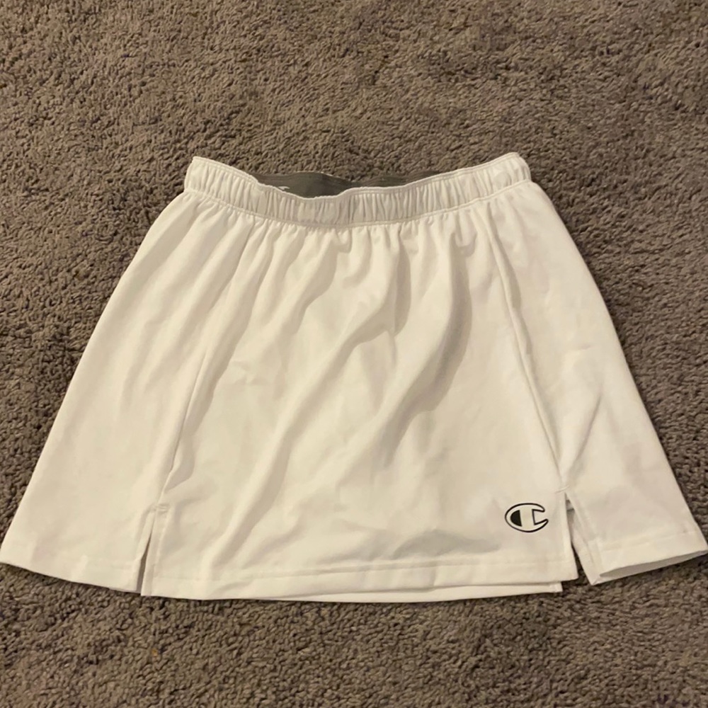 Champion white skirt skort M